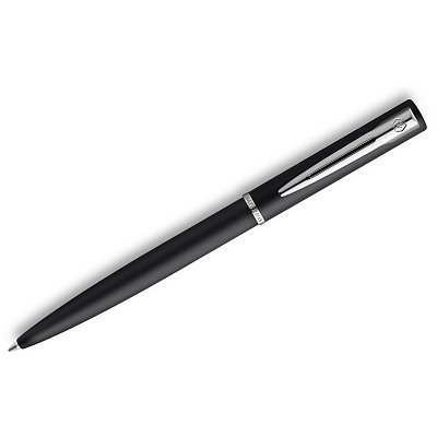 Ручка шариковая Waterman «Allure Black» синяя, 1.0мм, кнопоч., подарочная упаковка