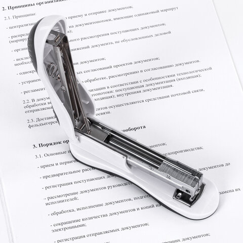 Скобы для степлера STAFF эконом, №24/6, 1000 шт.,