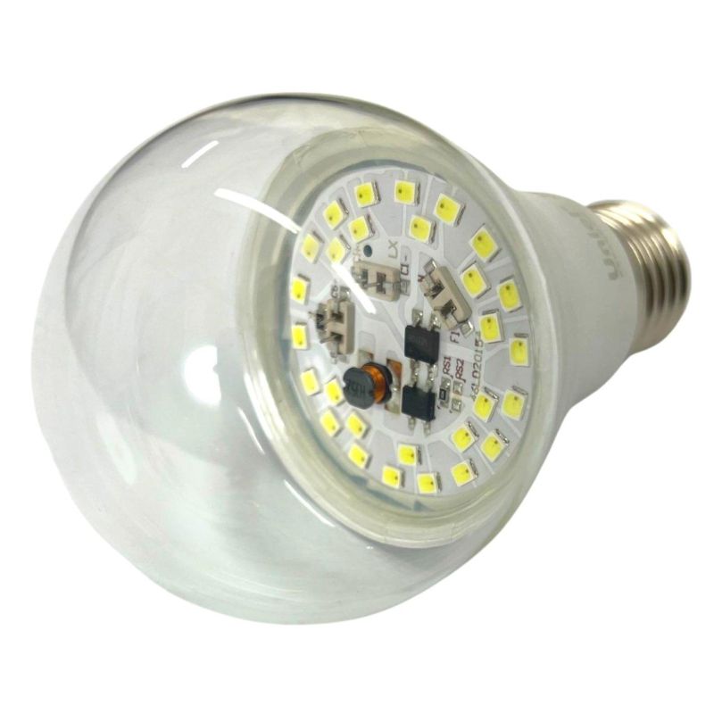 Фитолампа Uniel LED-A60-10W/SPFR/E27/CL PLP01WH форма A, прозрачная колба