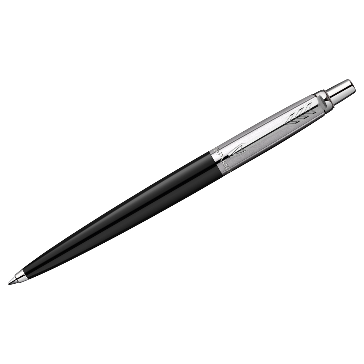 превью Ручка шариковая Parker «Jotter Originals Recycled Black CT» синяя, 1.0мм, кнопочн., подарочная упаковка