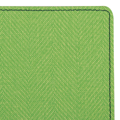Бизнес-блокнот BRAUBERG «Tweed», А5 148×213 мм, под ткань, линия, 128 л., зеленый