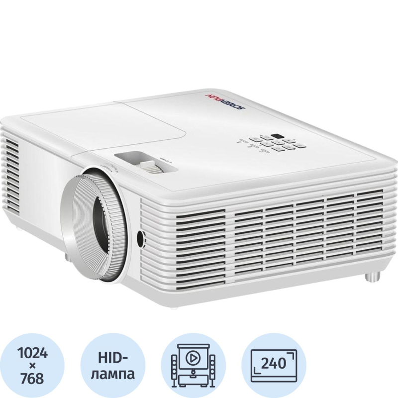 превью Проектор ScreenPlay INFOCUS [SP124] DLP, 4000lm, XGA,30000:1, HDMI1.4, VGA,3W