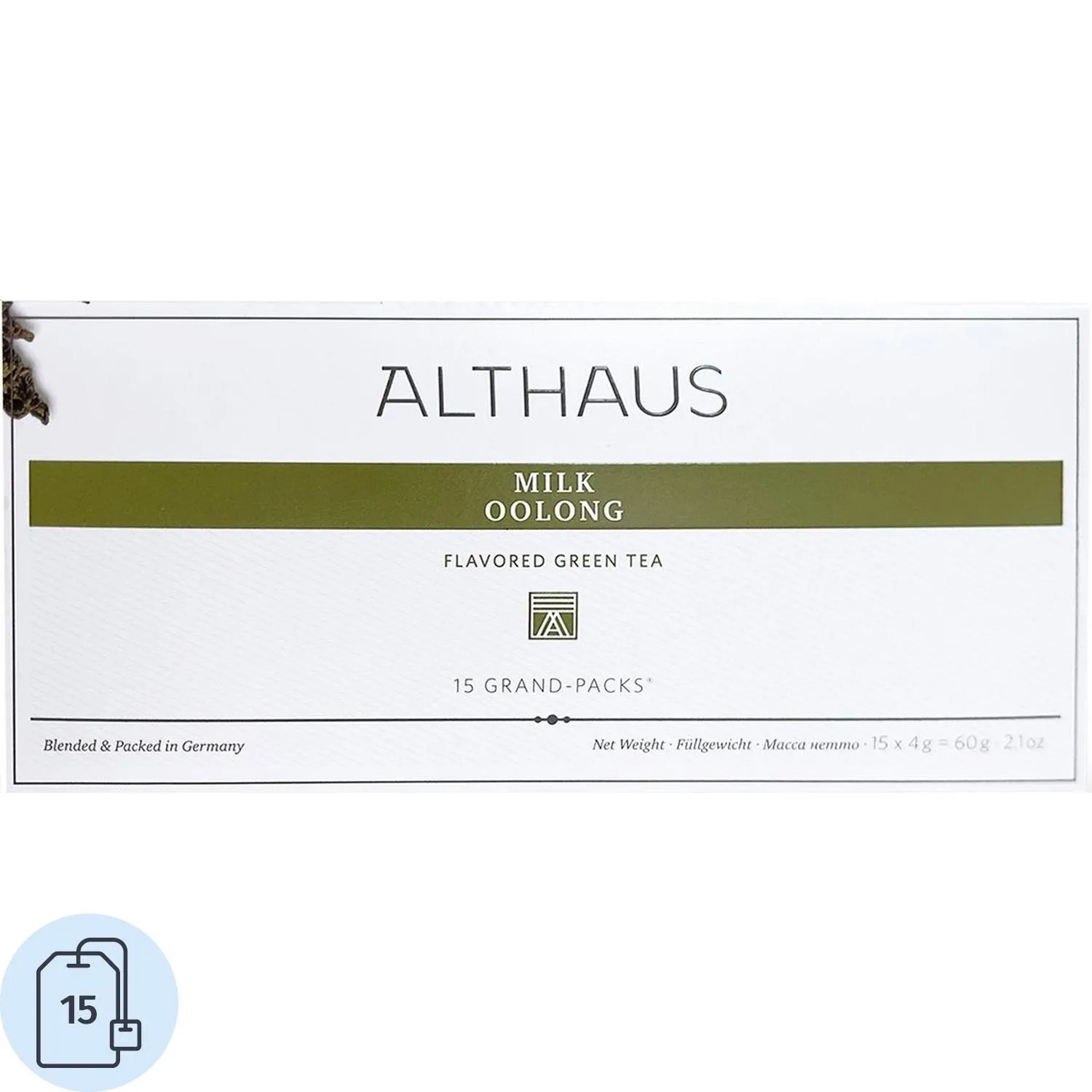 превью Чай улун Althaus Milk Oolong Grand Pack 15 пакетиков