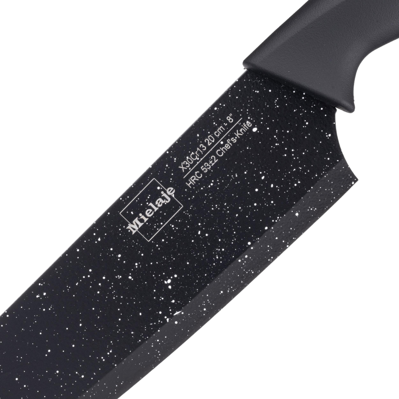 Нож Шеф Santoku 20 см. рукоять Soft Touch, Mielaje