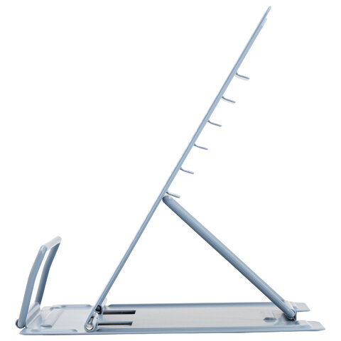 Подставка для книг и учебников BRAUBERG KIDS mini «Panda» с таблицей умножения, регулируемый угол наклона, металлическая