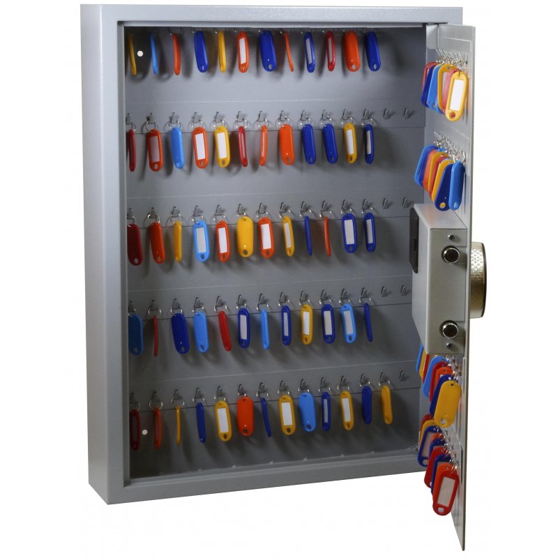 Шкаф для ключей Cobalt Key-100 серый/бежевый (на 100 ключей, металл)
