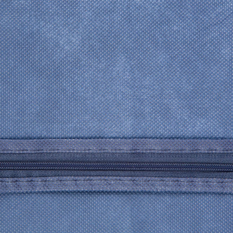 Чехол для одежды из спанбонда Luscan с окошком, 60×100см, синий, HD-HH008