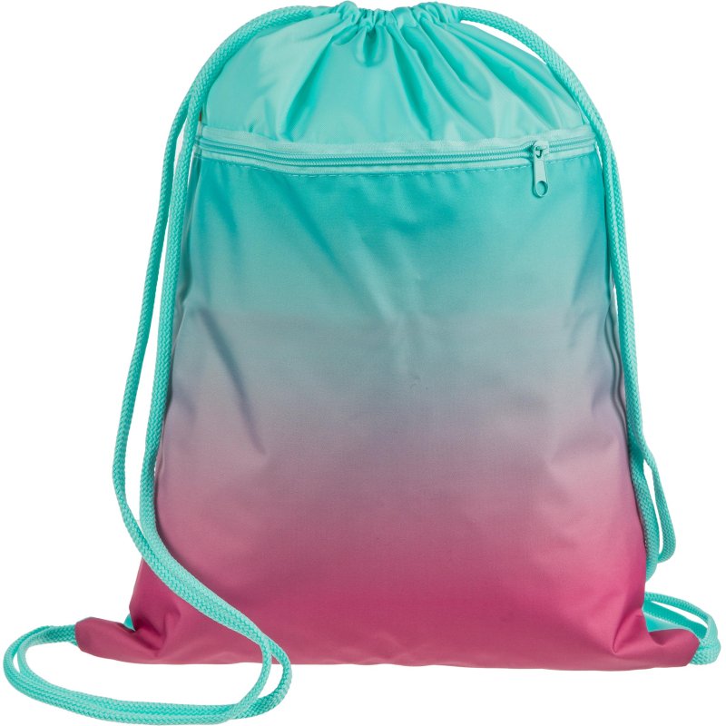 превью Мешок для обуви Градиент розовый, 360×470 мм, карман, МО-26-2