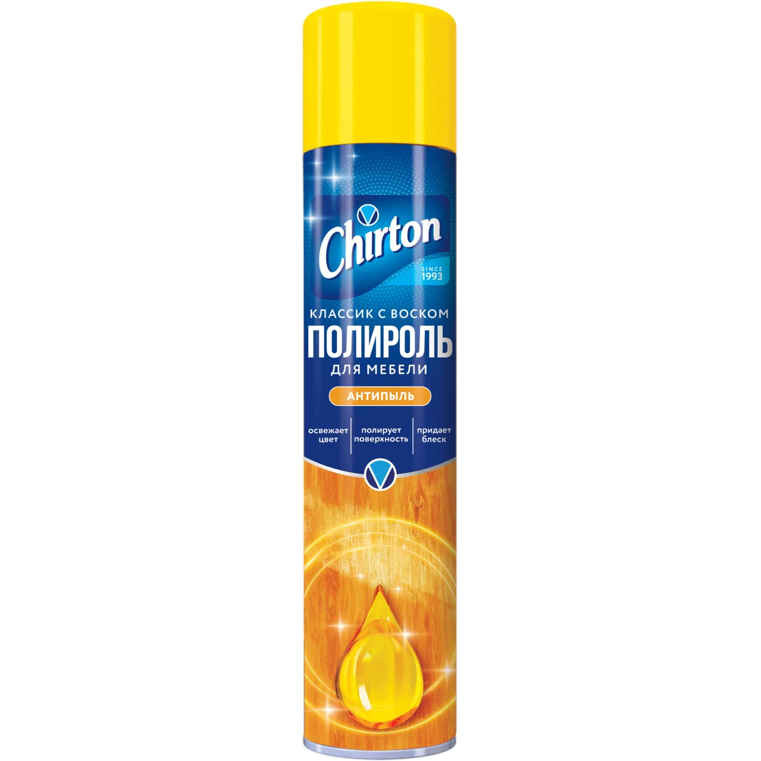 Полироль для мебели Chirton Антипыль 300 мл