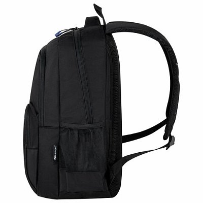 Рюкзак BRAUBERG CONCEPT универсальный, 2 отделения, светоотр. принт, Gray Spider, 45×30х18см
