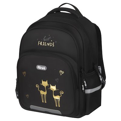 Рюкзак Först F-Comfy «Best friends» 38×29×15см, 2 отделения, 3 кармана, анатомическая спинка