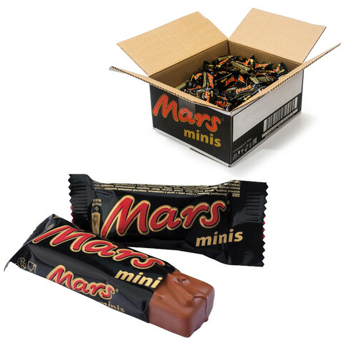 превью Батончики мини MARS «Minis» шоколадные2.7 кг