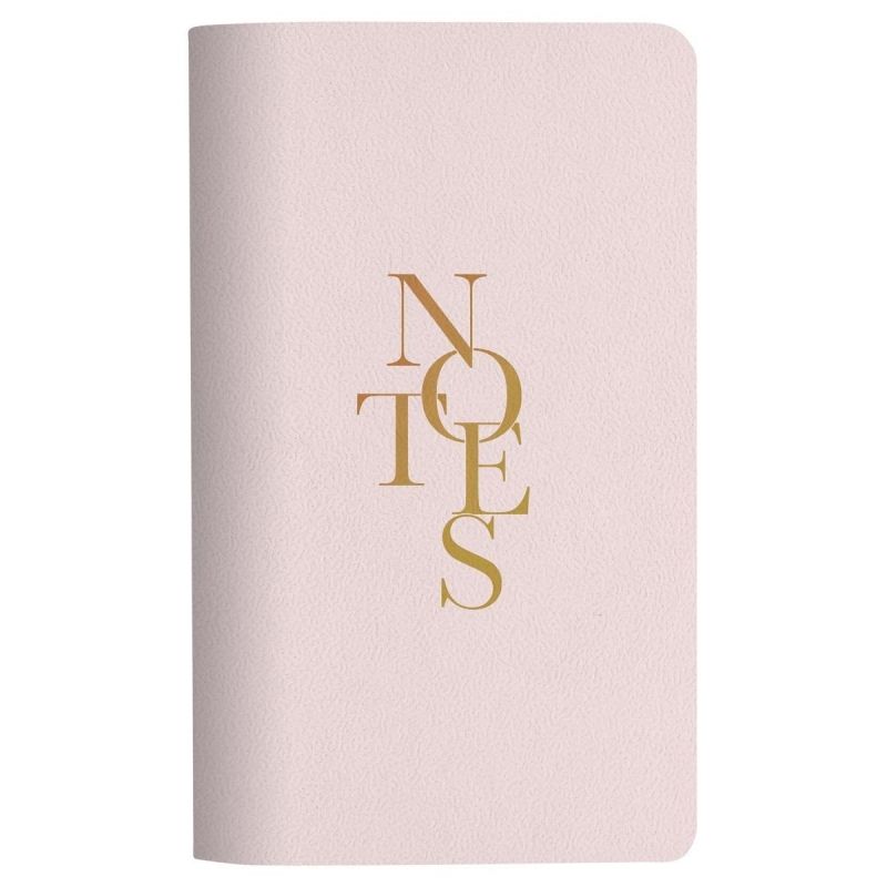 Блокнот 130×210мм 48л. линия, скрепка, Be Smart Notes розов, N3648