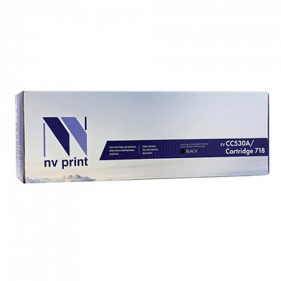 Картридж лазерный NV PRINT (NV-718BK) для CANON LBP7200Cdn/MF8330Cdn/8350Cdn, черный, ресурс 3400 стр. 