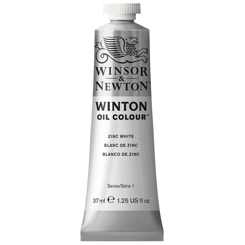 превью Краска масляная художественная Winsor&Newton «Winton», 37мл, туба, белый цинк