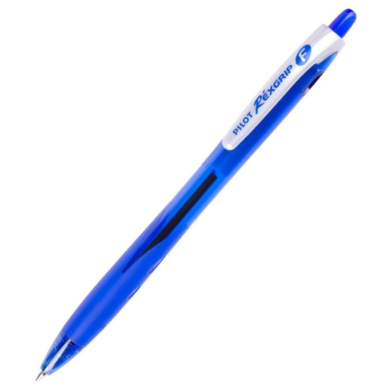Ручка шариковая PILOT BPRG-10R-F REX GRIP авт.рез.манжет.синяя 0,32мм