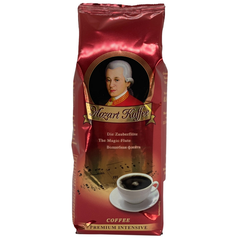 превью Кофе молотый Mozart Kaffee Premium Intensive 250 г (вакуумная упаковка)