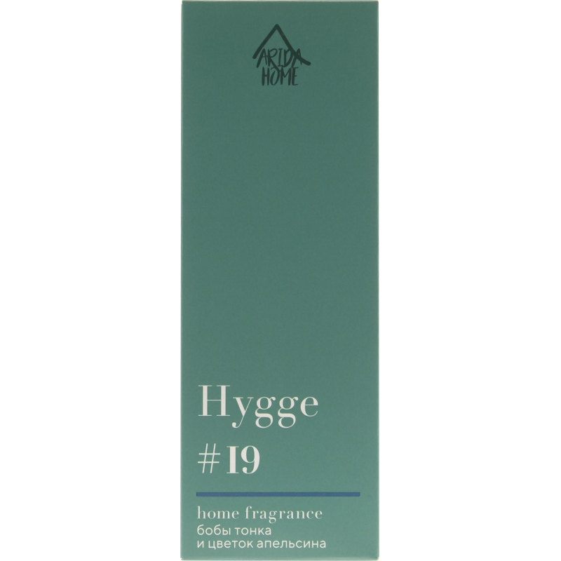 Аромадиффузор Hygge 19 Бобы тонка и цветок апельсина 50мл, АР 100-562