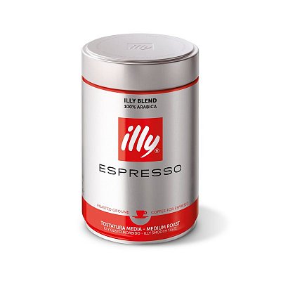 Кофе illy medium молотый, 250г