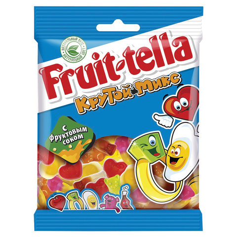 превью Мармелад жевательный FRUITTELLA (Фруттелла) «Крутой микс», 70 г, пакет