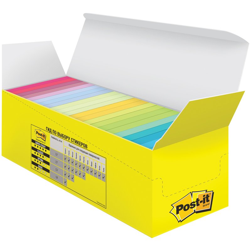 Блок-кубик Post-it Optima 654-CFT Конфетти 76×76 22бл х 100 л. 