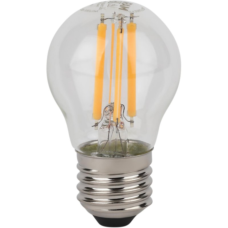 Лампа светодиодная OSRAM LSCLP75 6W/827 230VFILCL E27 FS1
