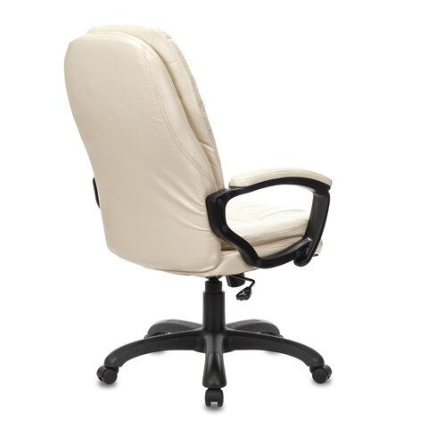 Кресло офисное BRABIX PREMIUM «Trend EX-568», экокожа, бежевое, 532102