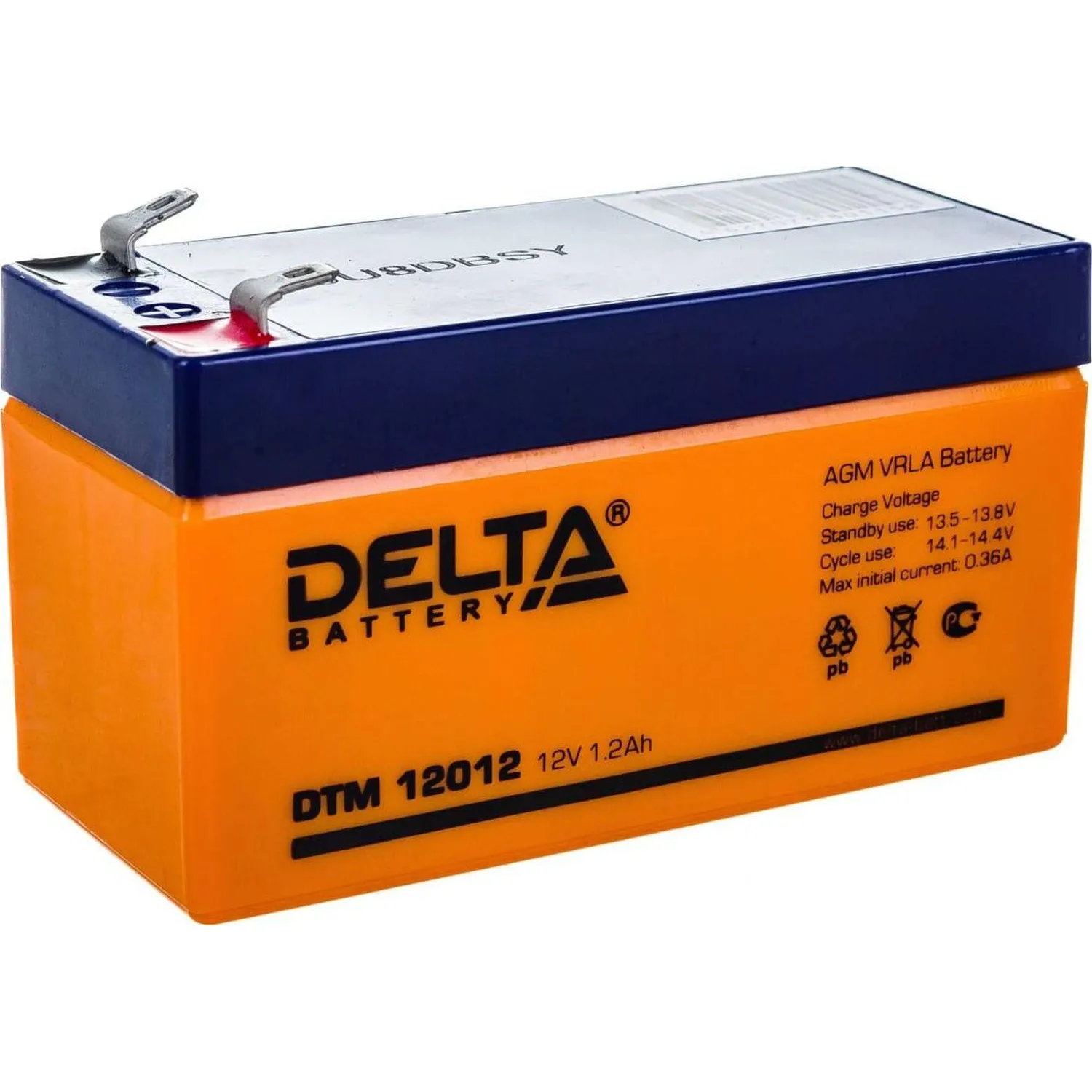 Батарея для ИБП Delta DTM 12012 12 В 1.2 Ач
