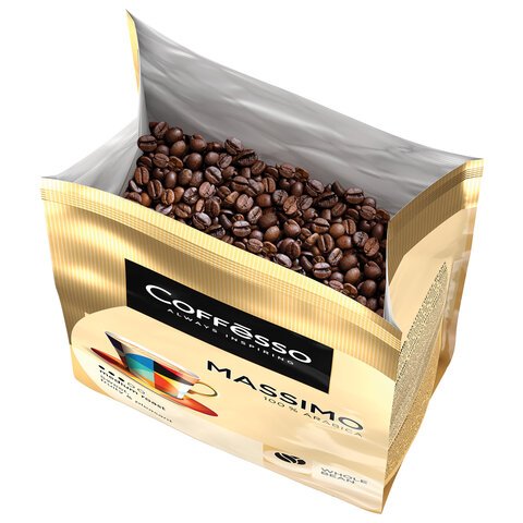 Кофе в зернах COFFESSO «Massimo» 100% арабика, 1 кг