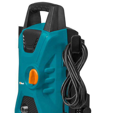 Минимойка BORT BHR-1700-PRO, мощность 1.6 кВт, давление 120 бар, шланг 4 м