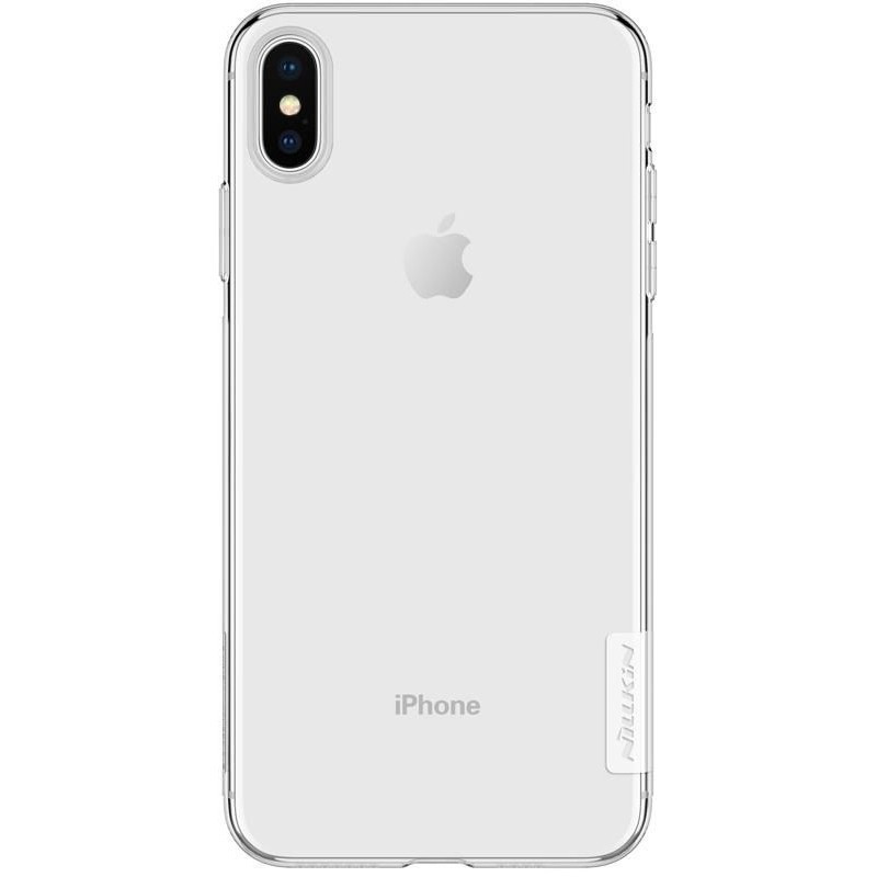 превью Чехол крышка для Apple iPhone XS Max Nillkin TPU белый