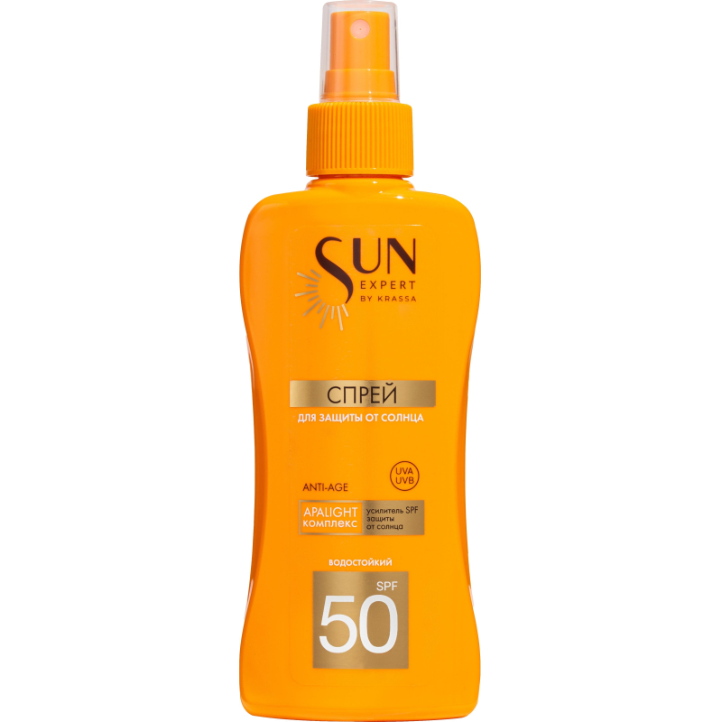 превью Спрей для защиты от солнца SPF50 180млApalightкомп(Hydroxyapatite)б/диоктит