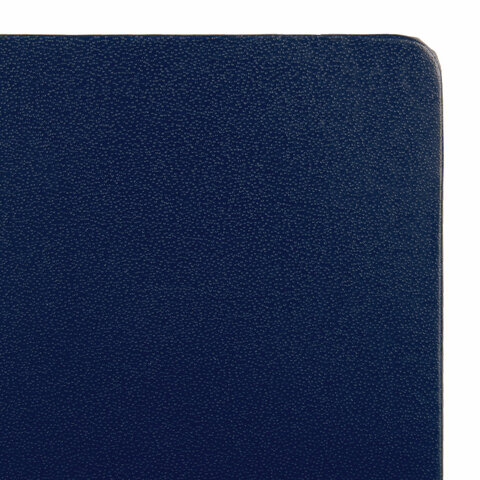 Блокнот А5 (130×210 мм), BRAUBERG ULTRA, балакрон, 80 г/м2, 96 л., линия, темно-синий