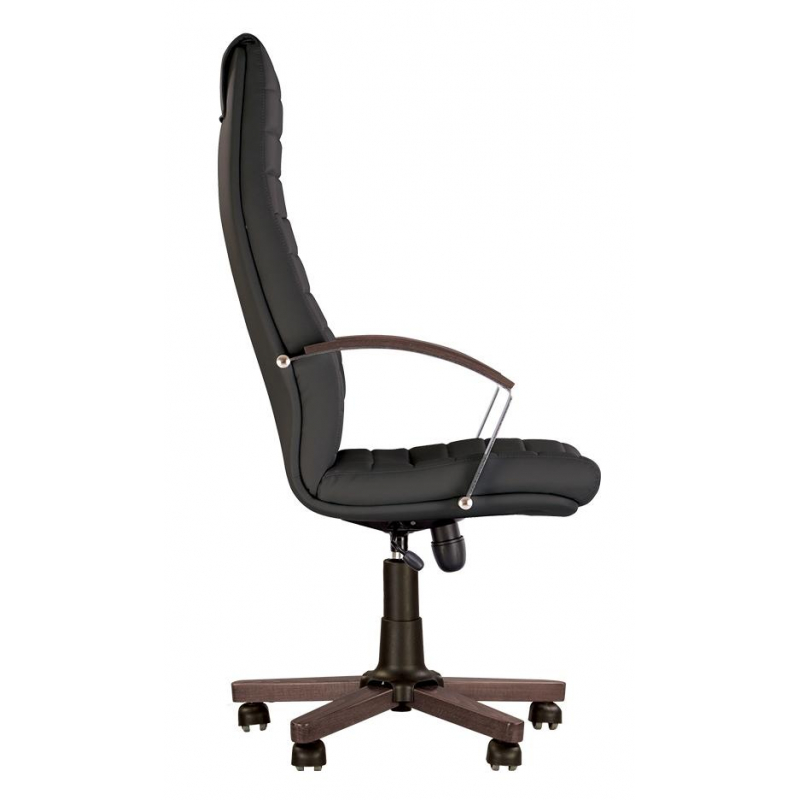 Хабаровск кресло ATLANT Extra Split Tilt ex1 материал обивки: кожа Split, цвет черный. Ирис черный кресло. Стул Ирис. Комус стулья офисные.