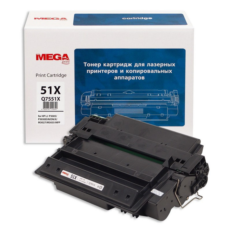 превью Картридж лазерный Promega print 51X Q7551X для HP черный совместимый повышенной емкости