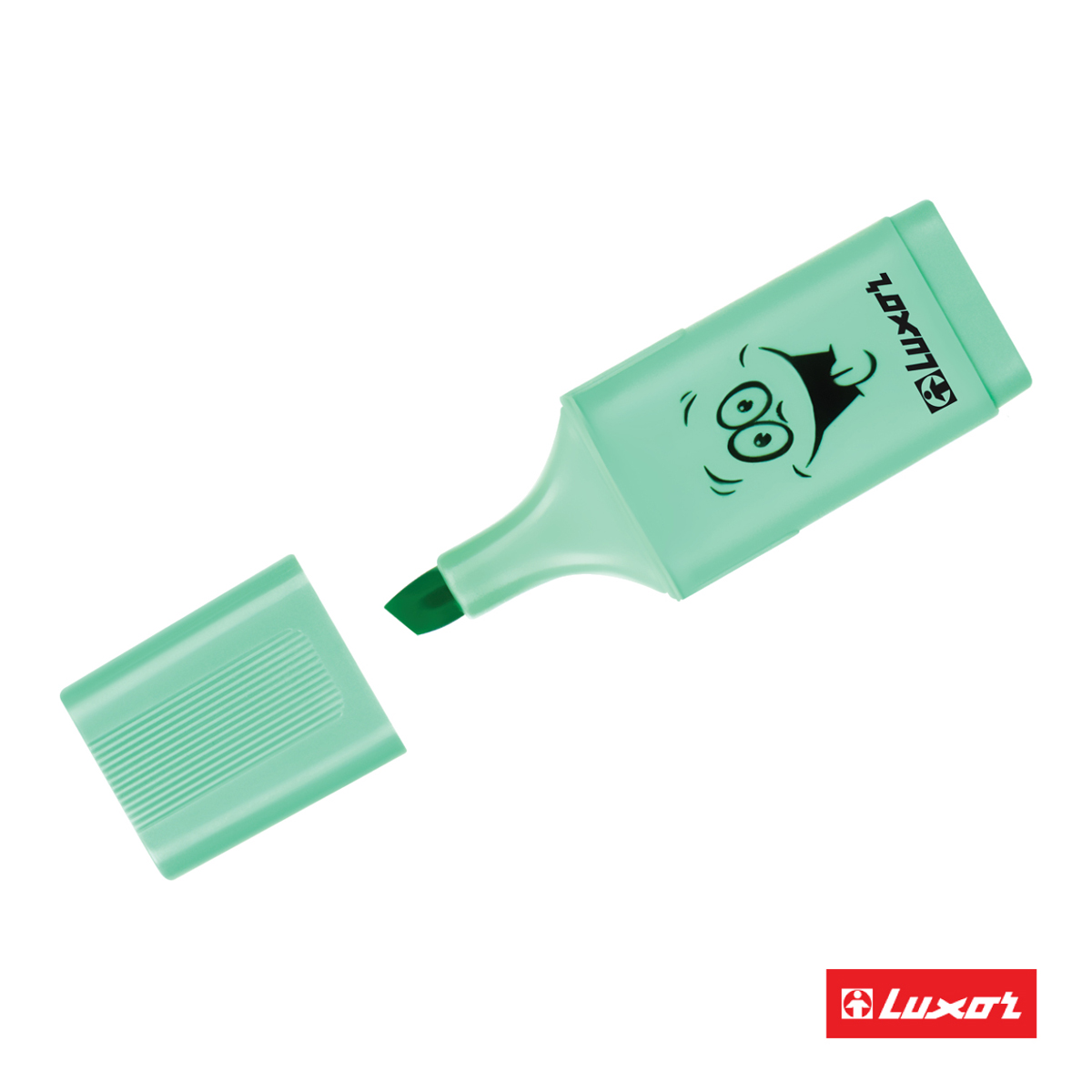 Текстовыделители Luxor «Eyeliter Pastel» пастельный зеленый, 1-4.5мм
