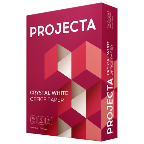 превью Бумага для офисной техники Projecta (А4, марка А, 80 г/кв.м, 500 листов)