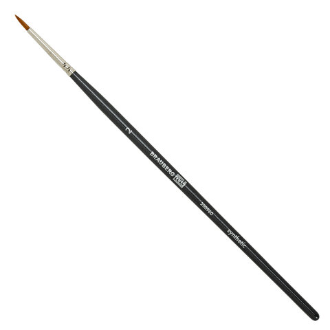 Кисти художественные набор 5 шт., синтетика, BRAUBERG ART CLASSIC