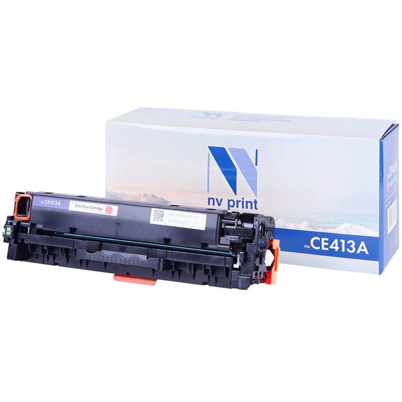 Картридж лазерный NV PRINT (NV-CE413A) для HP LJ M351a/375nw/451dn/475dn, пурпур, ресурс 2600 страниц