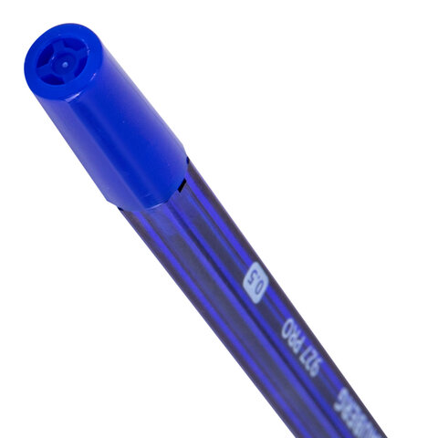 Ручки шариковые BRAUBERG 927 PRO «WRITING 3.0», КОМПЛЕКТ 12 ШТ., СИНИЕ, пишущий узел 0.5 мм, линия письма 0.25 мм