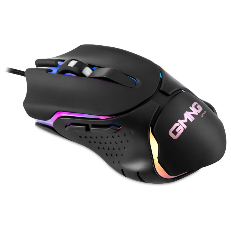 Мышь компьютерная Oklick 703GM черный оптическая 3600dpi/6but (1533541)