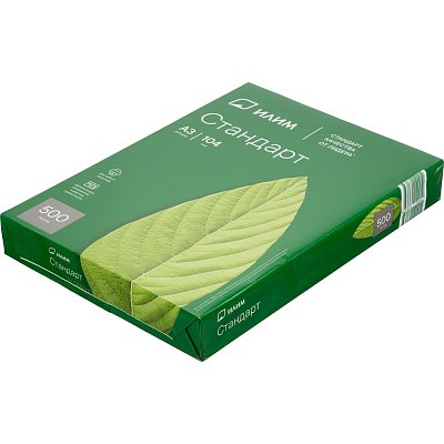 Бумага Илим Стандарт (А3, марка С, 80 г/кв. м, 500 л)