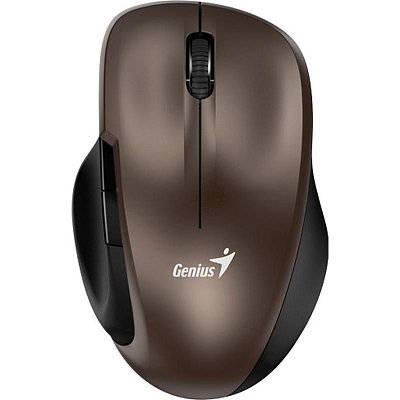Мышь компьютерная Genius Ergo 8200S, беспроводная бесшумная, шоколадный