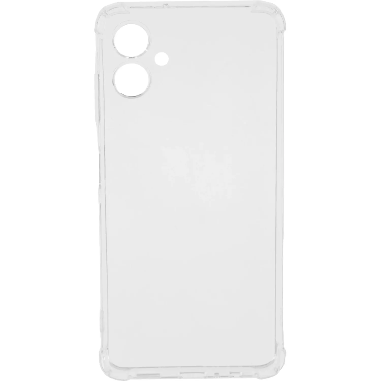 превью Чехол накладка PERO силикон для Samsung A06 прозрачный усиленный