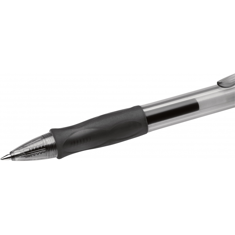 Ручка гелевая автоматическая Bic Gelocity Original черная (толщина линии 0.35 мм)