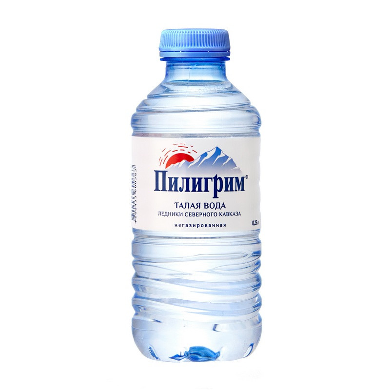 Вода минеральная Пилигрим негазированная 0.25 л (8 штук в упаковке)