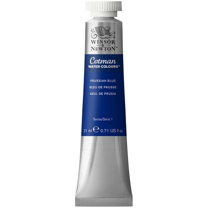 превью Акварель художественная Winsor&Newton «Cotman», 21мл, туба, синий Прусский