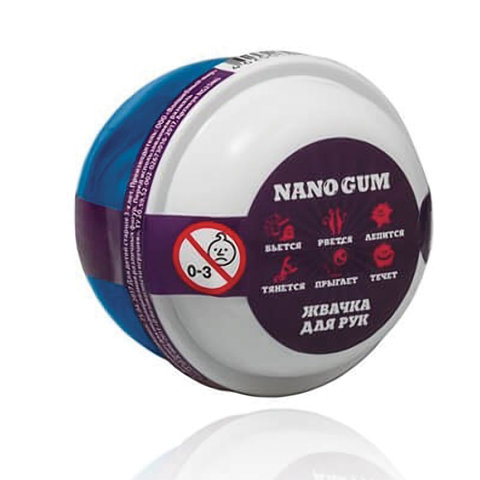 Жвачка для рук «Nano gum», магнитный, аромат бабл-гам, 25 г, ВОЛШЕБНЫЙ МИР