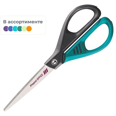 Ножницы Maped Essentials Green Deco,170мм, плас. симм. ручки, ассорти,468002