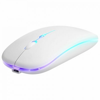 Мышь беспроводная DEFENDER TOUCH MM-997, USB, 3 кнопки+1 колесо-кнопка, оптическая, белая